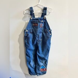 Vintage Sesame Street overalls